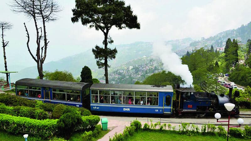 The Darjeeling Himalayan Railway filming location in West Bengal