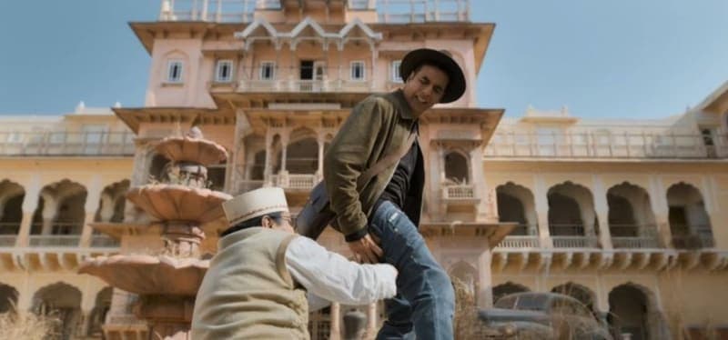 Chomu Palace Jaipur filming location in Rajasthan