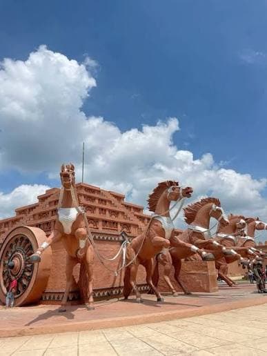 Ramoji Film City filming location in Telangana