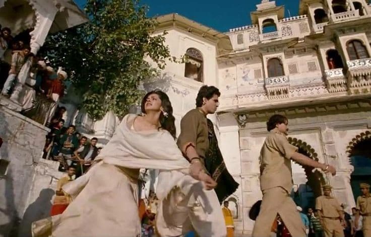 City Palace, Gangaur Ghat , Udaipur filming location in Rajasthan